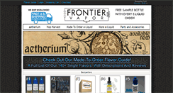 Desktop Screenshot of frontiervapor.com